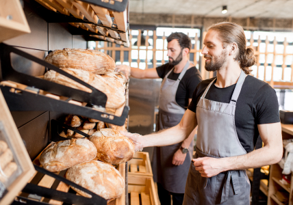 cafe workers
